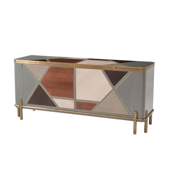 Theodore Alexander Iconic Sideboard Cabinet in Sycamore 1
