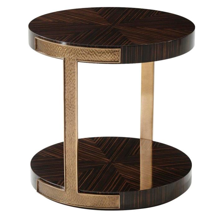 Theodore Alexander Round Side Table Tau 1