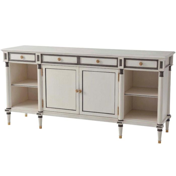 Theodore Alexander Buffet Andrew Salted White Finish 1