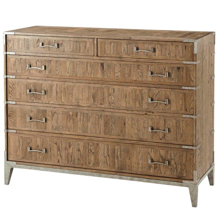 Theodore Alexander Chest of Drawers Sayer in Echo Oak 1