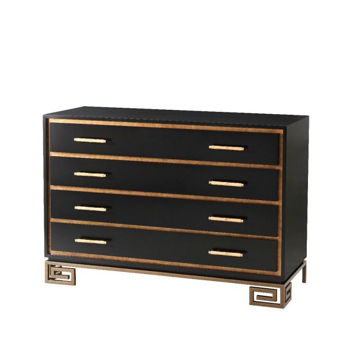 Theodore Alexander Fascinate Chest of Drawers in Black 1