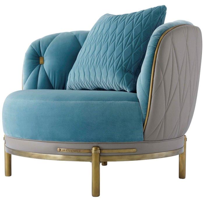 Theodore Alexander Club Chair Iconic in COM 1