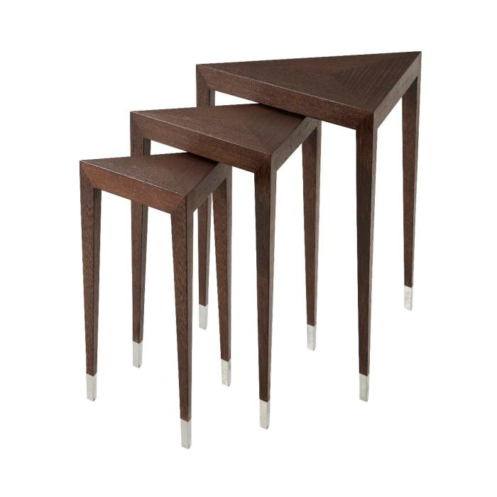 Theodore Alexander Nest of Tables Triangulate 1