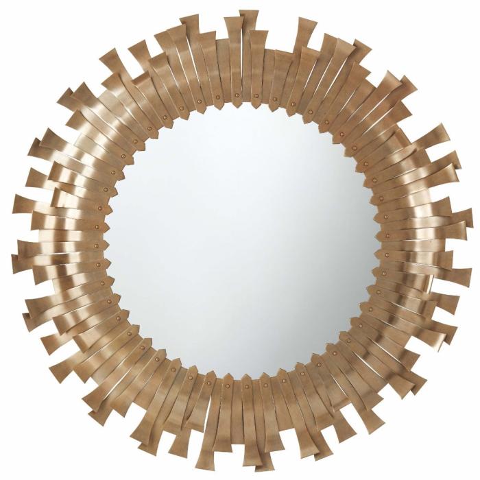 Theodore Alexander Round Wall Mirror Ness 1