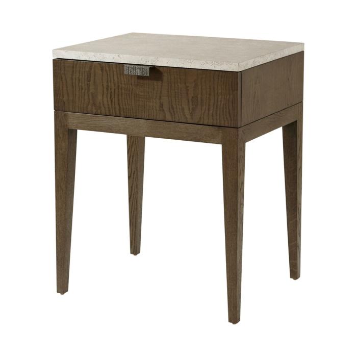 Thedore Alexander Catalina Single Drawer Bedside Table 1