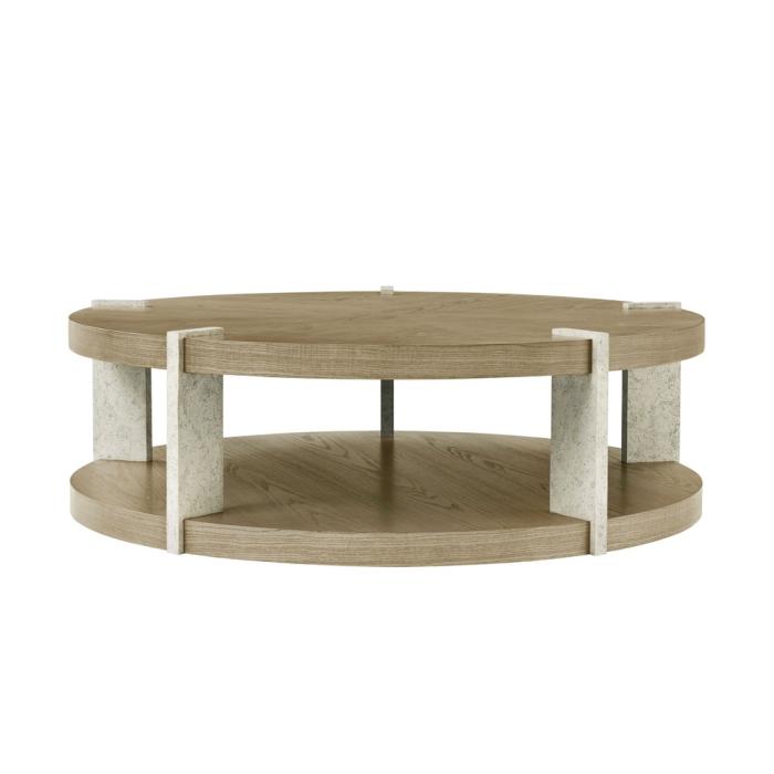 Thedore Alexander Catalina Round Coffee Table Table 1