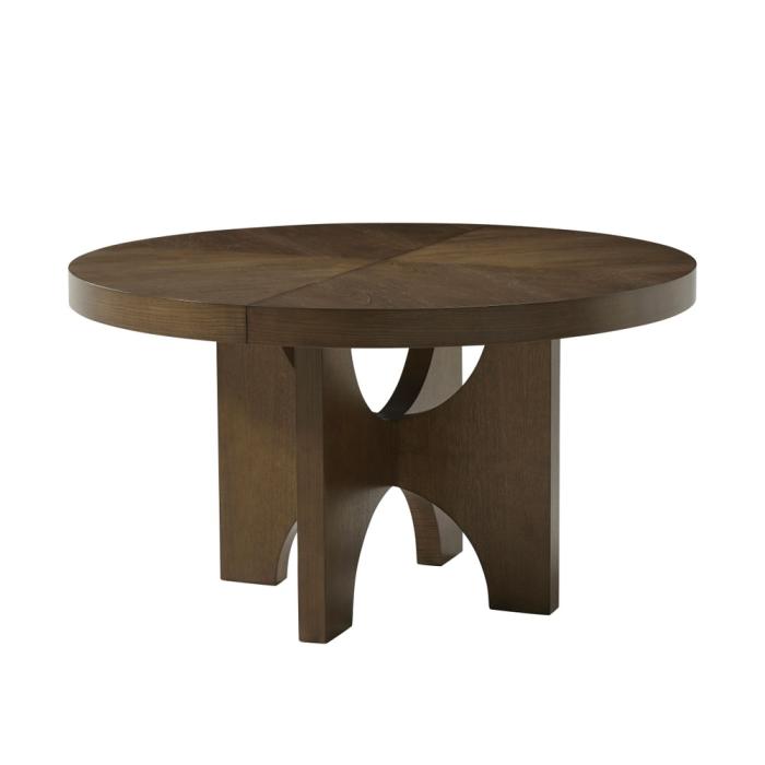 Thedore Alexander Catalina Extending Round Dining Table 137 - 183cm 1