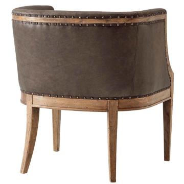 Orlando Accent Chair in Leather