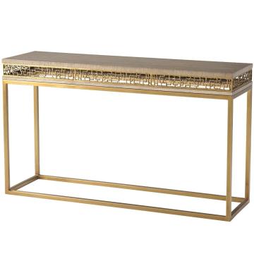 Frenzy Console Table in Sycamore