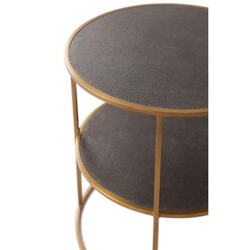 Side Table Tripp in Brushed Brass