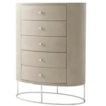 Payton Tall Chest of Drawers in Overcast