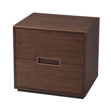 Small Bedside Table Bosworth in Almond