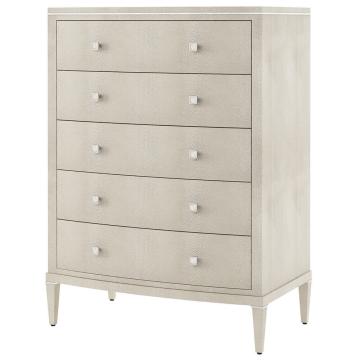 Adeline Tall Chest of Drawers in Overcast