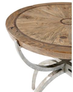 Round Side Table Weston in Echo Oak