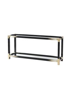 Cutting Edge Console Table in Black