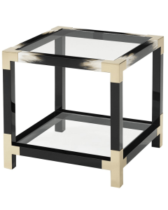 Cutting Edge Side Table in Black