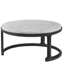 Inherit Large Round Coffee Table in Marble