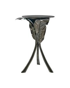 Troy Drinks Table Bronze Finish