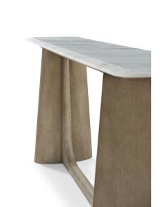 Repose Console Table Marble Top