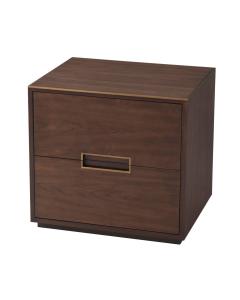 Small Bedside Table Bosworth in Almond