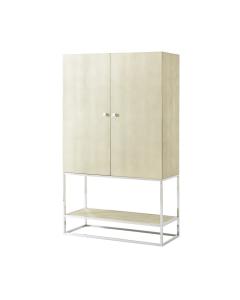 Townsend Bar Cabinet in Overcast